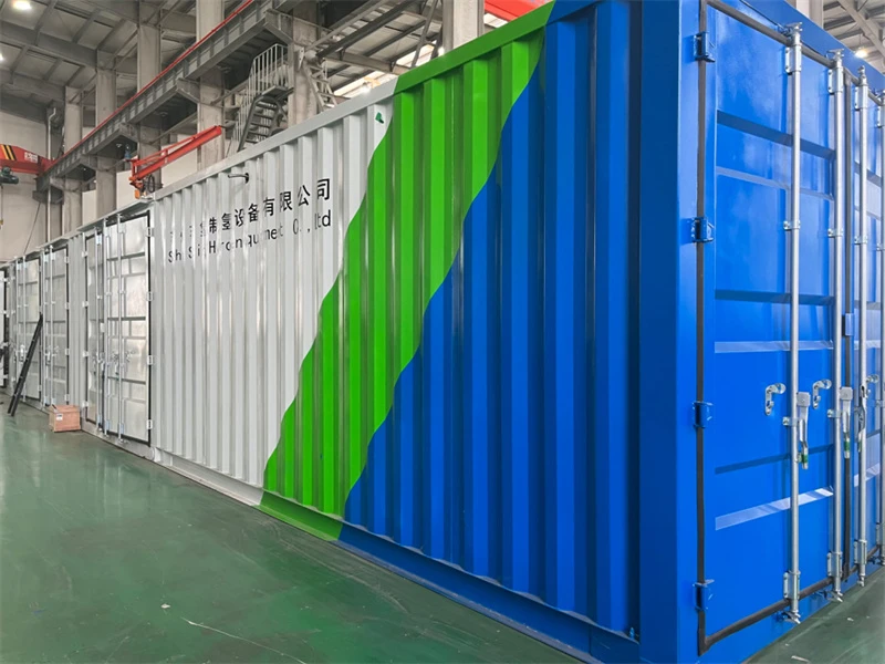 Konteynerli yashil vodorod ishlab chiqarish